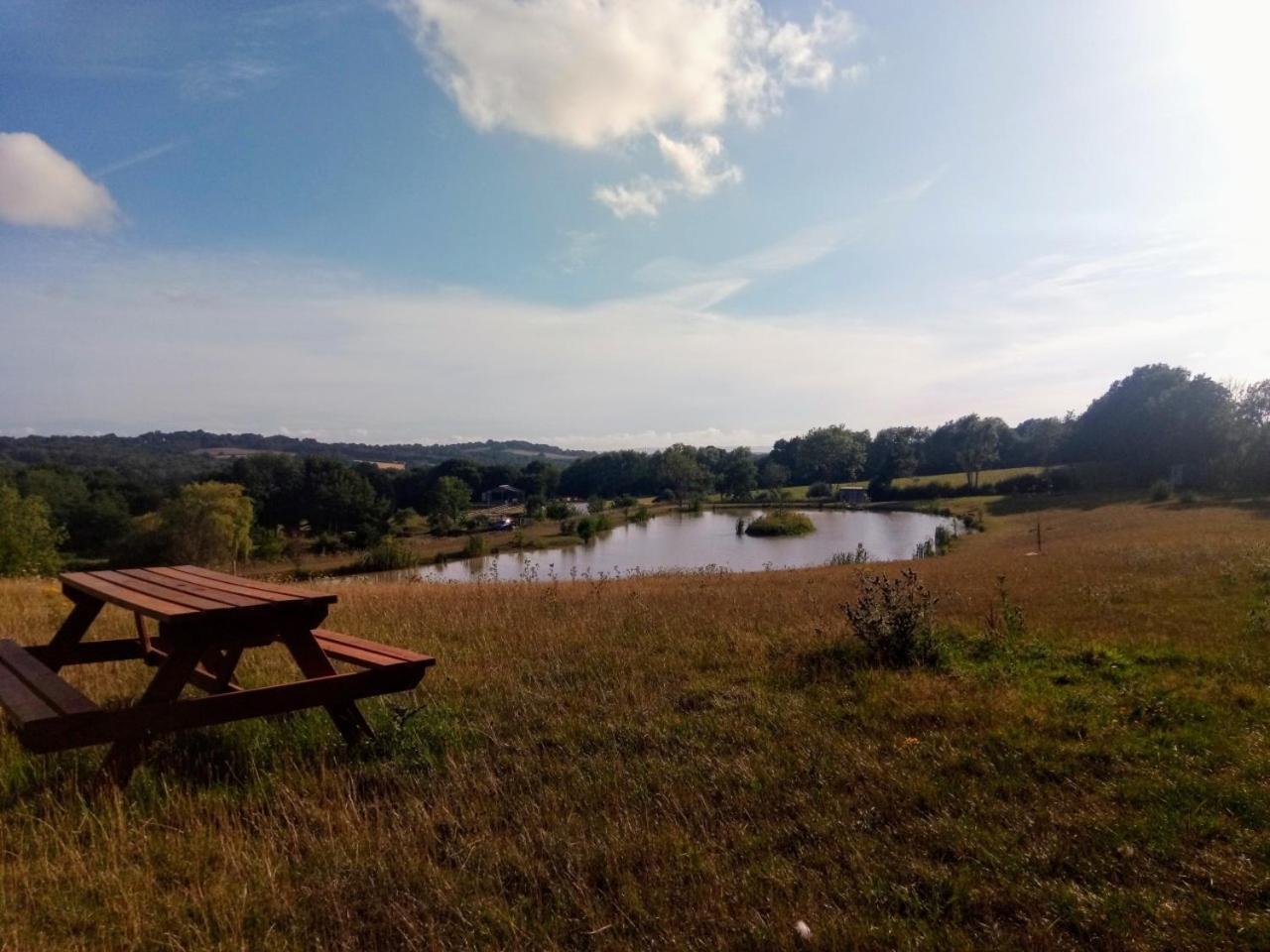 Snug & Secluded Lakeside Shepherds Hut 'Carp' Акфілд Екстер'єр фото